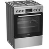 Dujinė viryklė su elektrine orkaite Beko FBE6330GXDSN