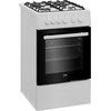 Viryklė Gas stove with electric orkaitė Beko FSE52029DWD