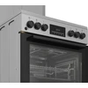 BEKO viryklė FBM62320SDS, Plotis 60 cm, A, Dujinė/Elektrinė, LED ekranas