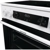 Viryklė Kuchenka Gorenje GEC6C40WD, cooker (baltas)