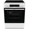 Viryklė Kuchenka Gorenje GEC6C40WD, cooker (baltas)