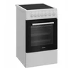 Viryklė INDESIT Cooker | IS5V5GSW/P | Hob type Ceramic | Oven type Electric | Baltas | Plotis 50 cm | Gylis 60 cm | Energy efficiency class A | 55 L