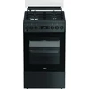 Viryklė Whirlpool Cooker | W5G8LMSWTA | Hob type Gas | Oven type Electric | Anthracite | Plotis 50 cm | Gylis 60 cm | 60 L