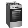 Whirlpool Viryklė | W5G8LMX | Dujinė kaitlentė | Elektrinė orkaitė | Nerūdijančio plieno | Plotis 50 cm | Gylis 60 cm | 60 l
