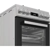 Whirlpool Viryklė | W5G8LMX | Dujinė kaitlentė | Elektrinė orkaitė | Nerūdijančio plieno | Plotis 50 cm | Gylis 60 cm | 60 l