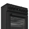 Viryklė Whirlpool Cooker | W5G8LMSWTB | Hob type Gas | Oven type Electric | Juodas | Plotis 50 cm | Gylis 60 cm | 60 L