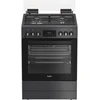 Viryklė Whirlpool Cooker | W6G8LSSAWTA | Hob type Gas | Oven type Electric | Anthracite | Plotis 60 cm | Gylis 60 cm | 72 L