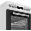 Viryklė Whirlpool Cooker | Whirlpool | Hob type Vitroceramic | Oven type Electric | Baltas | Plotis 50 cm | Gylis 60 cm | Energy efficiency class A | 60 L