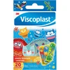 VISCOPLAST vaikiški pleistrai „Animals“, 72x25 mm, 20 vnt., dėžutė