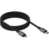 Kabelis USB Vision 1 m Lightning na USB-C magnetyczny spiralny Oryginalny Apple C91 Lightning 27 W 5 A (TC 1MLTGMAG/BL)