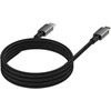 Kabelis USB Vision 1 m Lightning na USB-C magnetyczny spiralny Oryginalny Apple C91 Lightning 27 W 5 A (TC 1MLTGMAG/BL)