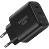 Vision TC-PUSBCEU/65, vidinis, kintamosios srovės, 20 V, juodas