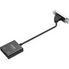 Vision Techconnect Modulares AV-Abdeckblech - LEBENSLANGE GARANTIE - USB-C-Modul - ''C'' 3.1 Typ-Buchse auf der Vorderseite - Ein Kabelis mit 1 x HDMI-Kabelis und 1 x USB-A 2.0-Buchsen - HDMI 4K bei 60 Hz - passt in Techconnect-Rahmen - Kunststoff - baltas