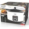 Adler | Lėta viryklė | AD 6413w | 290 W | 5,8 L | Programų skaičius 3 | Baltas