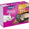 Vitakraft Chovex Sro VITAKRAFT POESIE DELICE multipack, kačių konservuotas pašaras su mėsa, 6x85g, maišelyje
