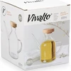 Vivalto Buteliukas na oliwę INTRA su bambusową pokrywką, 600 ml