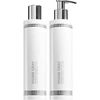 Crystals Set Vivian Gray: Baltas Crystals Softening Dušo želė For All Skin Types, 250 ml + Baltas Crystals Hydrating Losjonas kūnui, 250 ml