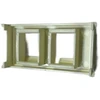 VivoLink Outlet Panel for 2 x Keystone