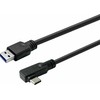 Kabelis USB VivoLink USB-A - USB-C 2 m Juodas (USB-A į USB-C kabelis 2 m)