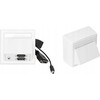 „VivoLink WI221292“ maitinimo lizdas, HDMI + DisplayPort + 3,5 mm, baltas
