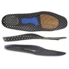 VM Footwear Anatominis batų įdėklas su bambuko pluoštu, dydis 42, juodas (BH-300042)