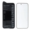 6D Pro Veason Privacy Glass - skirtas Apple iPhone 16 Pro Max juodas
