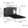 Laikiklis Vogels | Wall mount | SOUND 3205 Speaker Wall Mount | Tilt | Maximum weight (capacity) 6.5kg | Juodas