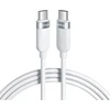 USB-C / USB-C laidas Voltage Silicone 100W PD 100 cm baltas