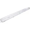 Volteno Hermetiškas šviestuvas LED lempoms 2x120cm Pilka IP65 ABS + PS 126.5x11.2x8.3cm VO0639