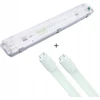 Volteno Hermetiškas šviestuvas LED lempoms 2x60cm Pilka IP65 ABS + PS 66.1x11.2x8.3cm VO2814