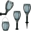VOLTENO SAULĖS ENERGIJOS PLASTIKINIS ŽIBINTAS TORCH