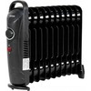 VOLTENO alyvos radiatorius 11 briaunų 1200 W juodas
