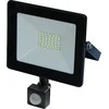 VOLTENO LED PROŽEKTORIUS B.O.SLIM 10W SU JUDESIO JUTIKLIU Baltas REFLEKTORIUS