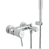 Grohe Concetto new sieninis vonios maišytuvas su dušu. chromas