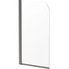 Vonios sienelė Deante Jasmin 80x140 cm Titanium (KTJ D76P)