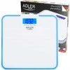 Virtuvinės svarstyklės Adler | Vonios svarstyklės | AD 8183 | Didžiausias svoris (keliamoji galia) 180 kg | Tikslumas 100 g | Baltas
