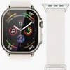 Vonmählen Klasikinė nailoninė apyrankė „Apple Watch 38 | 40 | 41 mm“, vieno dydžio – kreminė (AWS00141)
