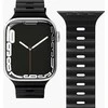 Vonmählen VonMählen laikrodžio dirželis, skirtas Apple Ocean Band Case 1 Band One juodai juodai (AWS00078)