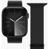 Vonmhlen „Vonmählen Milanese Loop 2“, dirželis, išmanusis laikrodis, juodas, Apple, Apple Watch 44 | 45 | 46 | 49 mm, nerūdijančio plieno
