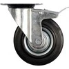 Bikuvalt VOREL KOŁO SKRĘTNE Juoda GUMA HAMULEC 75mm 87321