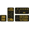 Vorel Toya Sa Poland Kniediklis | plieninėms ir nerūdijančio plieno kniedėms | 2,4 - 4,8 mm (70035)