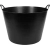 Vorel Toya Sa Poland Elastinis plastikinis indas / tara | juodas lankstus konteineris | 55 l (35582)