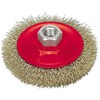 VOREL ŠEPETĖLIS 100 mm, GOFRUOTA VIELA, SIŪLELIS 06972