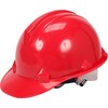 VOREL KASK OCHRONNY Raudonas HDPE