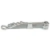 VOREL KLUCZE PŁASKO - OCZKOW KOMPLET 15szt (6-32mm) 51640