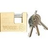 Vorel Žalvario užraktas 50mm 3 raktai 77210