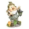 Garden Center Voyageur Press STATUE DWARF WITH LANTERN
