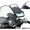 null Motociklo Telefono Laikiklis - VRIG MG-18L Magnetinis Mechaninis Nagas, 360 Laipsnių Sukimas