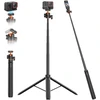 VRIG selfijo lazdelė Selfie Stick Kijek Grip 3in1 magnetinis Insta360 X5 X4 Air Ace Pro 2 / Ac-104 / Sku: A0324 (SB12047)