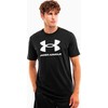 Vyriški marškinėliai Under Armour Sportstyle Logo juoda 1382911 001 (S)